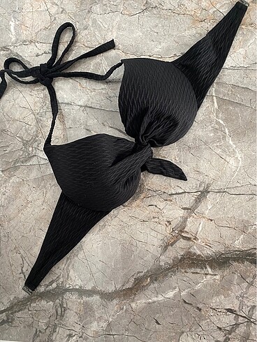 H&M Siyah Bikini ustu