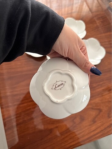 Güral Porselen 5li Çay Tabağı Seti