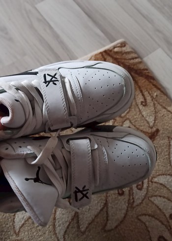 erkek Nike Beyaz Gri Bağcıklı Spor Ayakkabı - Görsel 4