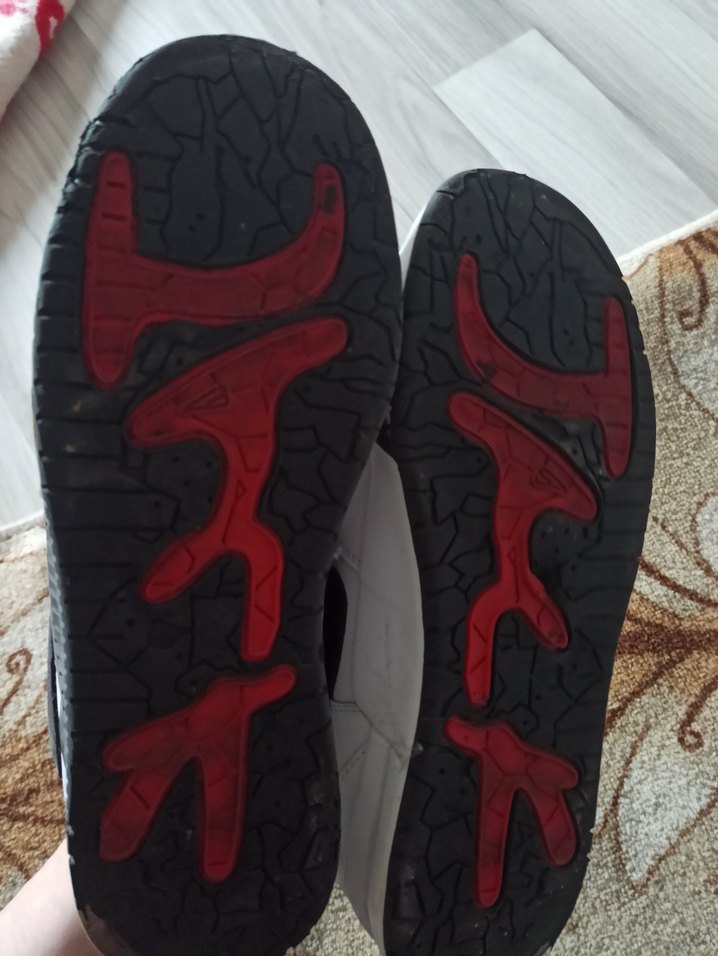 erkek Nike Beyaz Gri Bağcıklı Spor Ayakkabı - Görsel 5