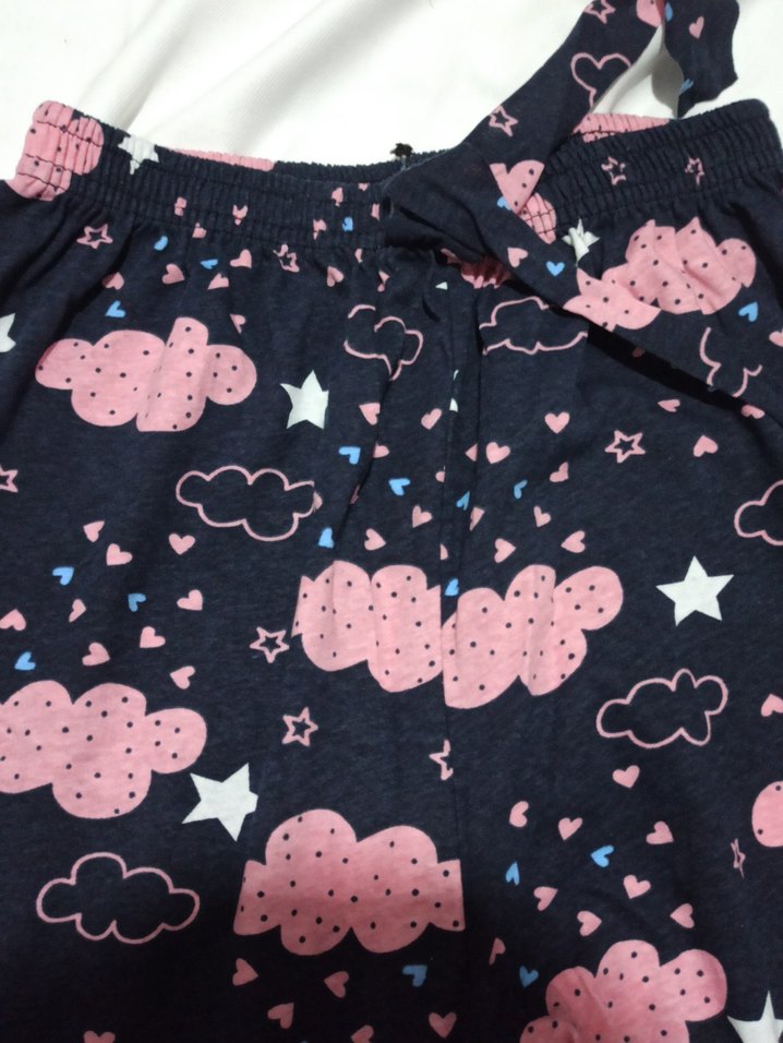 Kız Renkli Baskılı pijama - Görsel 2