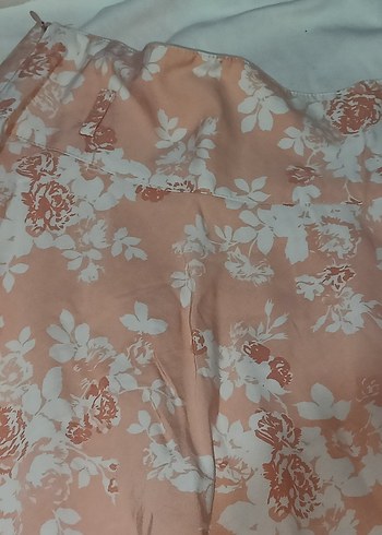 Pembe Vintage Bohem Uzun Pilili Etek - Görsel 4