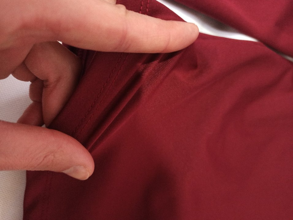 Bordo Kadın Uzun Kollu Basic Bluz - Görsel 5