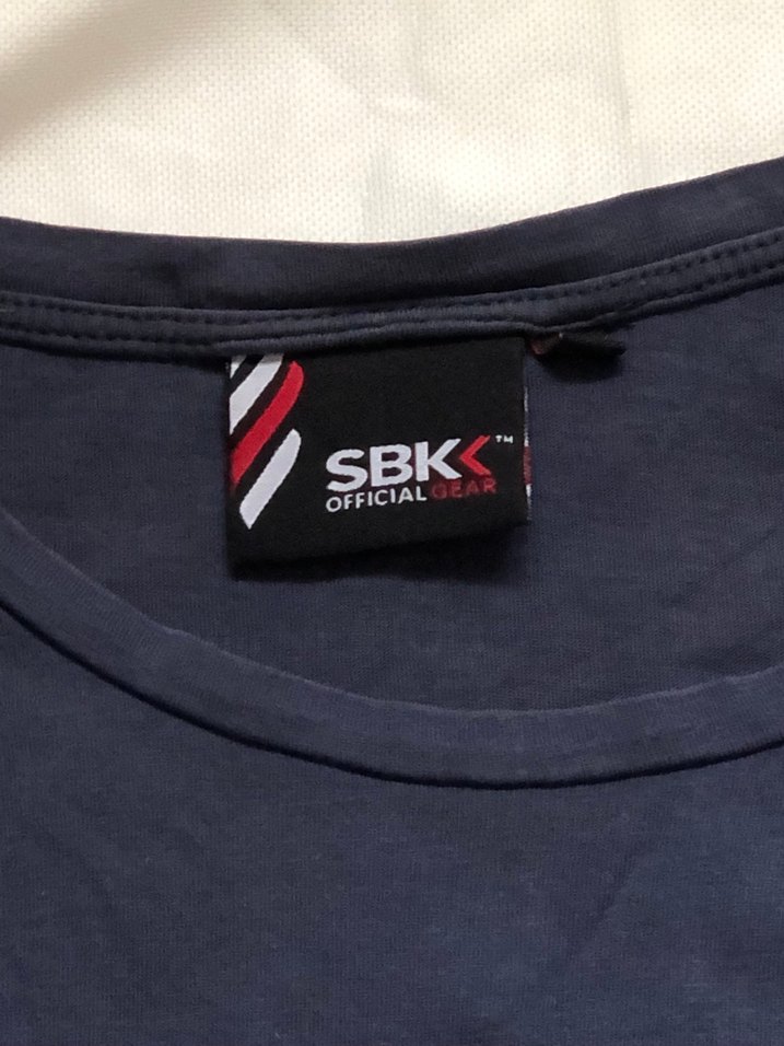 Mavi Baskılı Erkek Bisikletçi Tişörtü - Görsel 3