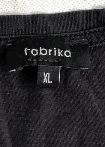 Siyah Baskılı Erkek Keten Tişört - Görsel 3