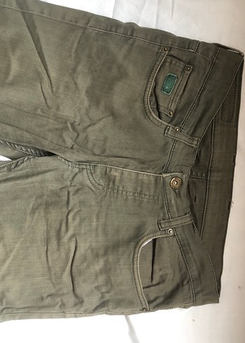 Gri Keten Erkek Günlük Pantolon - Görsel 2