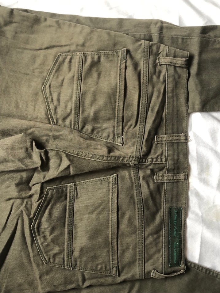 Gri Keten Erkek Günlük Pantolon - Görsel 4