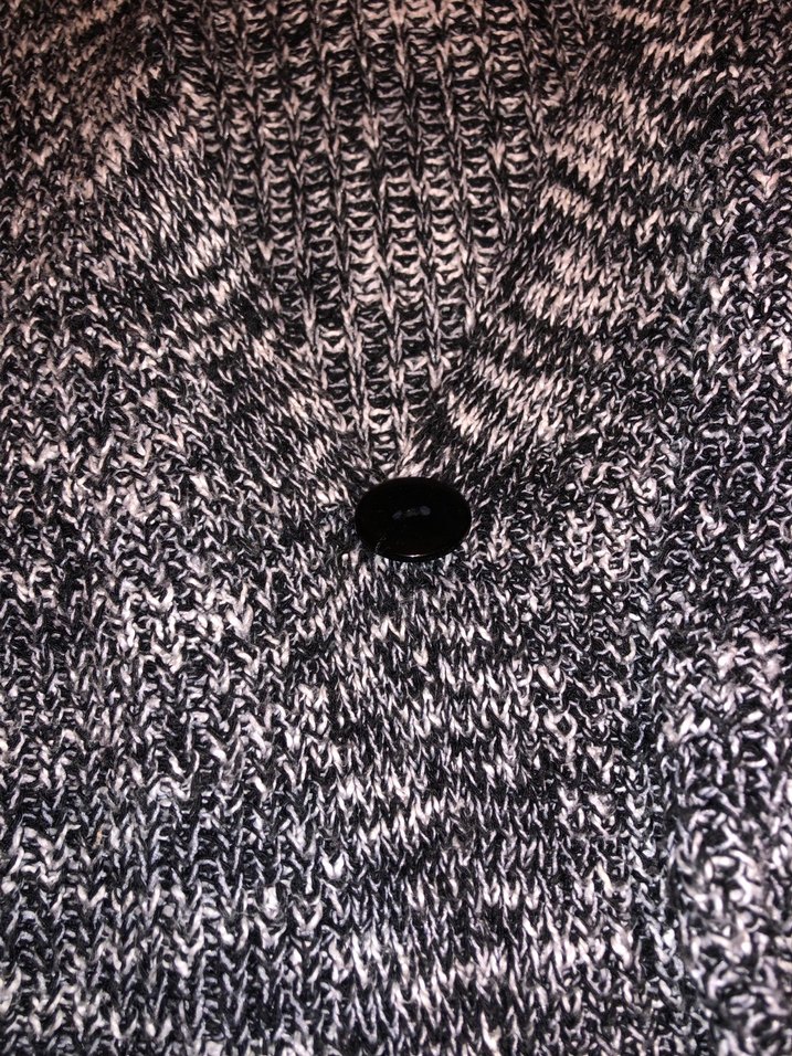 Gri Örgü Kadın Uzun Kollu Salaş Kazak - Görsel 3