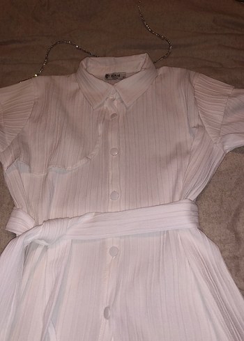 Beyaz Kadın Gömlek - Görsel 4