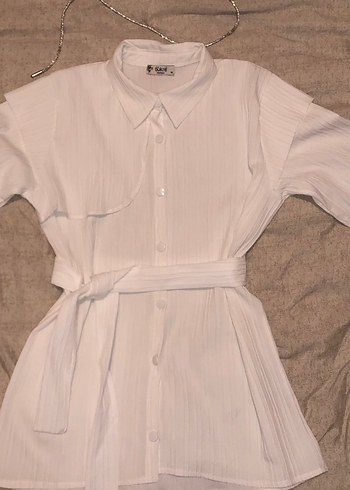 Beyaz Kadın Gömlek - Görsel 2