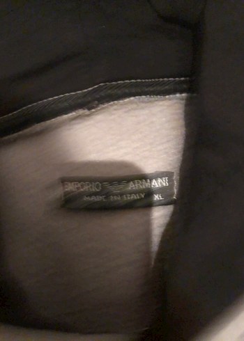 Gri Kapüşonlu Kadın Sweatshirt - Görsel 3