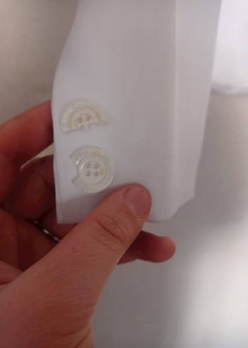 Beyaz Klasik Kesim Kadın Blazer Ceket - Görsel 2