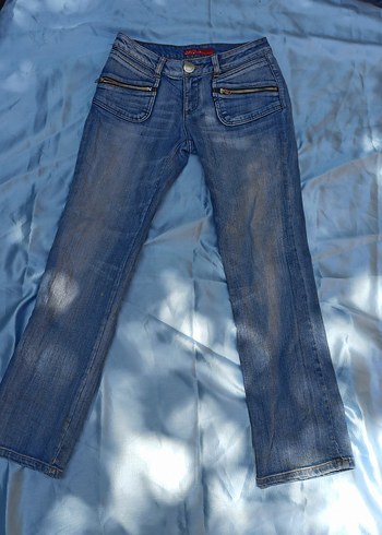 Mavi Kadın Denim Zipperli Dar Kesim Pantolon - Görsel 2