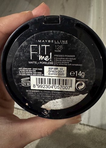 Maybelline Fit Me Mat Pudra - Açık Bej - Görsel 2