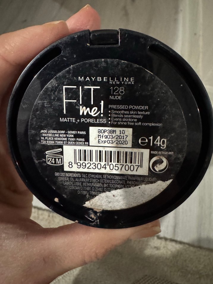 Maybelline Fit Me Mat Pudra - Açık Bej - Görsel 2