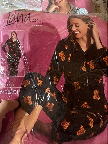 m Beden Pijama takımı
