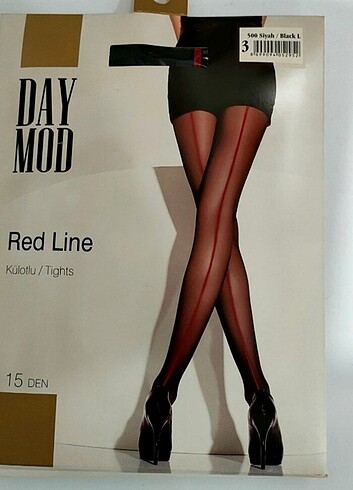 Daymod Red Line Külotlu Çorap