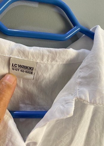 Çocuk Beyaz Keten Kısa Kollu Gömlek - Görsel 4