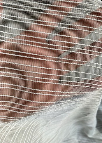 Gri Düz Desen Geleneksel Perde - Görsel 5