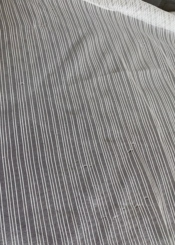 Gri Düz Desen Geleneksel Perde - Görsel 3