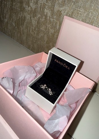 Pandora Küpe Pembe incili - Görsel 2