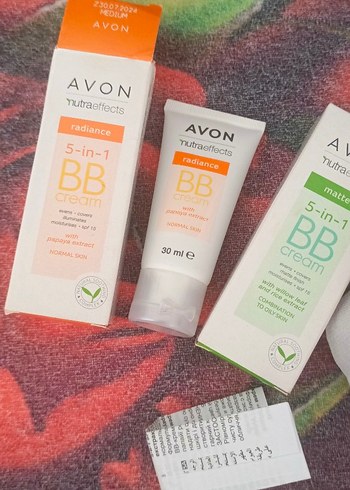 Beden Renk Avon Nutraeffects 5-in-1 Radiance BB Krem 30ml