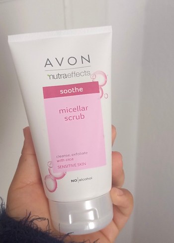 Avon Nutra Effects Micellar Scrub - Görsel 2