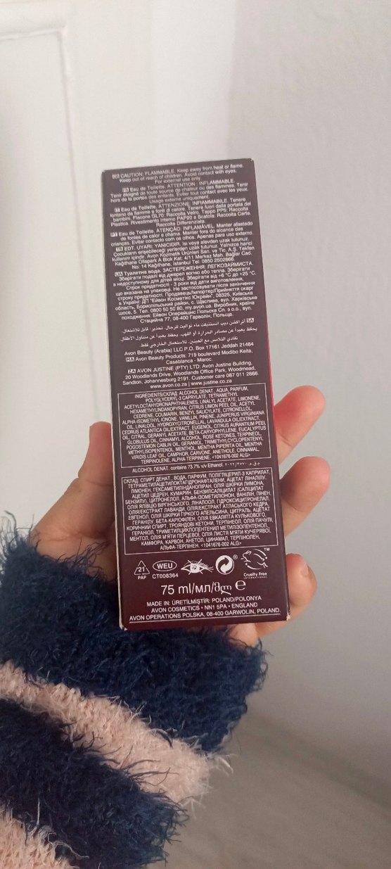 Avon Attraction Deep Instinct Erkek Parfümü - Görsel 3