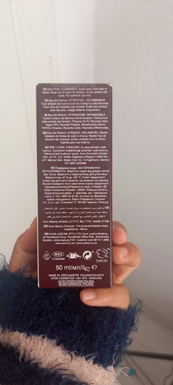 Avon Attraction Deep Instinct Kadın Parfümü - Görsel 3