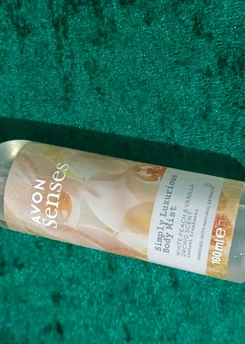 Avon Senses Şeftali & Vanilya 100 ml - Görsel 2