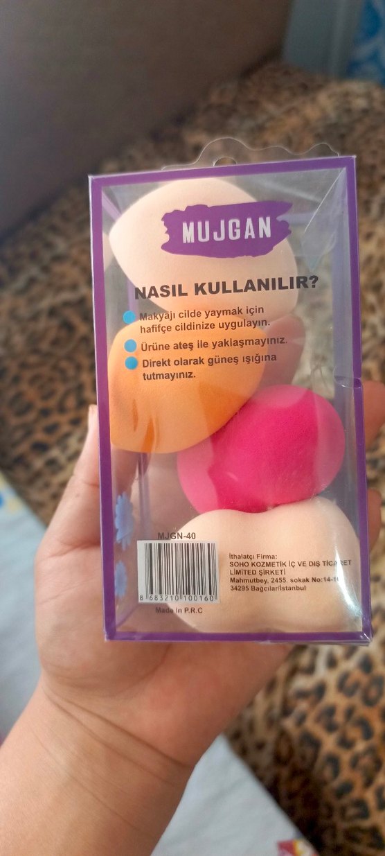 Pastel Renkli Çoklu Makyaj Süngeri Seti - Görsel 5