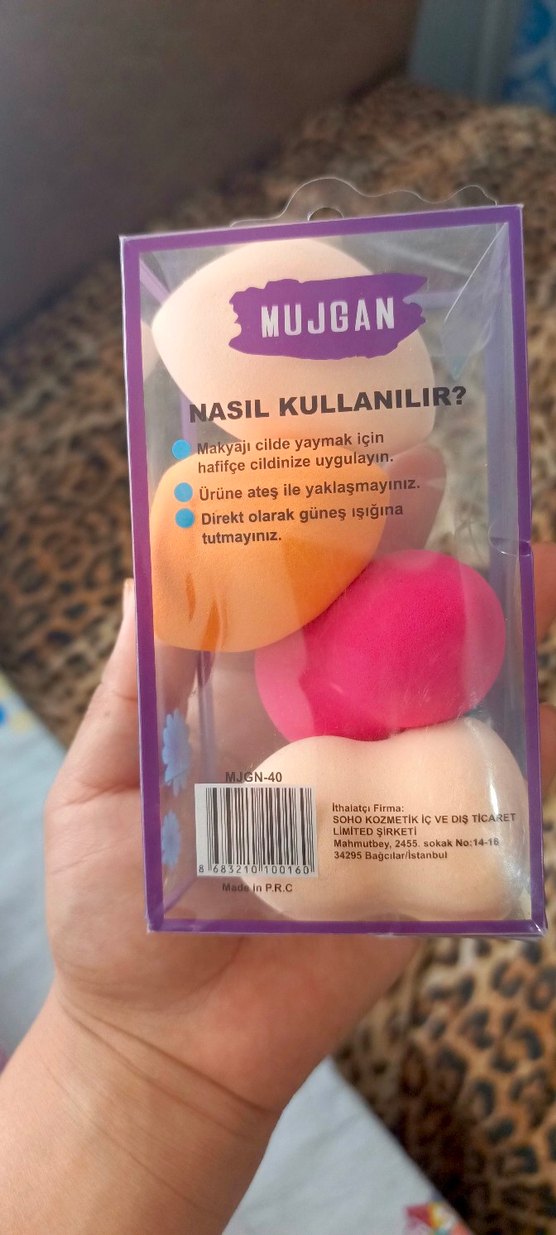 Pastel Renkli Çoklu Makyaj Süngeri Seti - Görsel 4