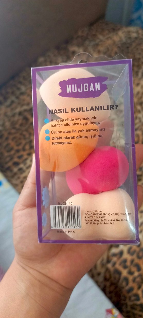 Pastel Renkli Çoklu Makyaj Süngeri Seti - Görsel 3