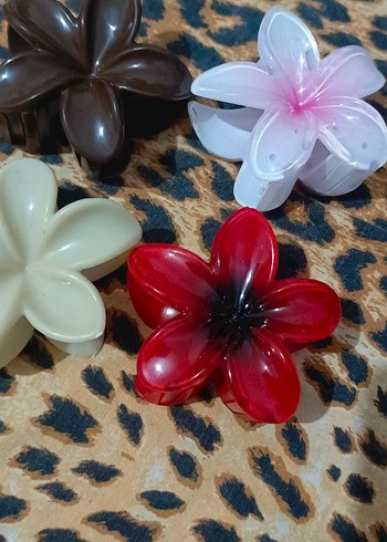 Accessorize Renkli Boncuklu Çiçek Saç Tokaları