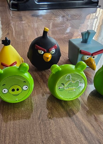 Angry Birds knock on wood ve space figür