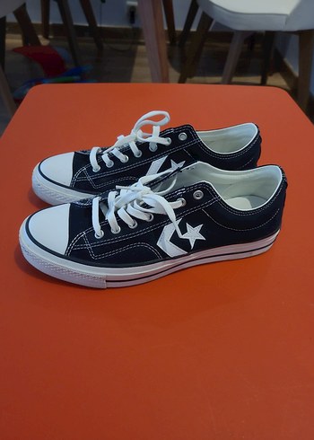 Siyah Converse All Star Spor Ayakkabı - Görsel 2