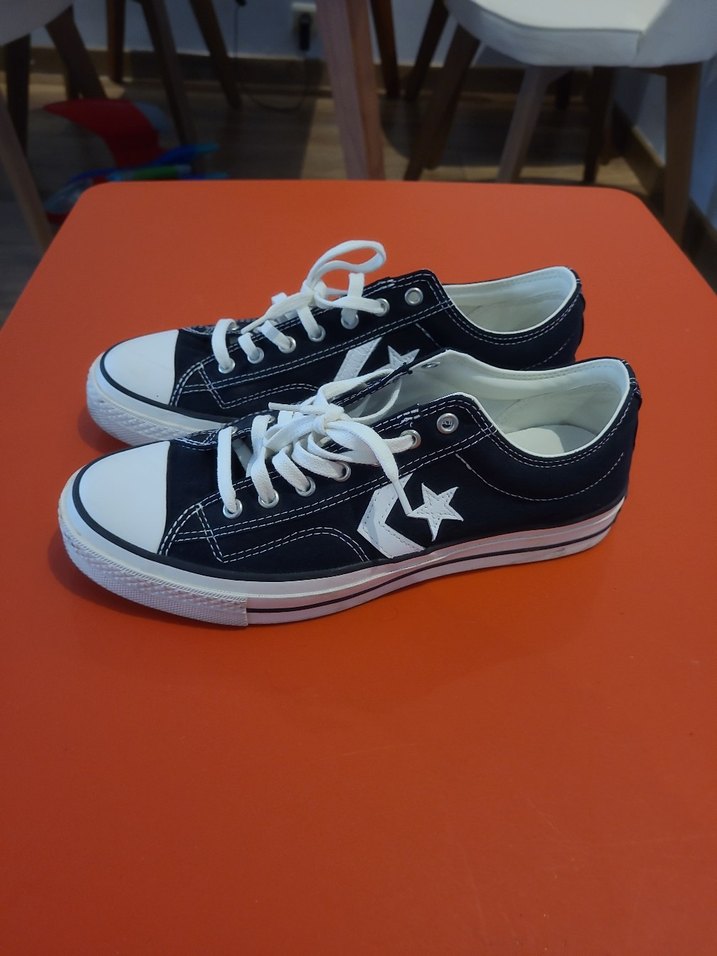 Siyah Converse All Star Spor Ayakkabı - Görsel 2