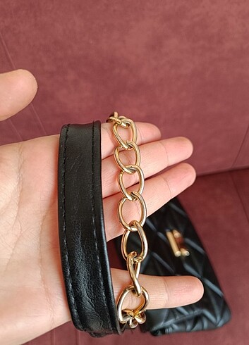 Zara Deri kol çantası 