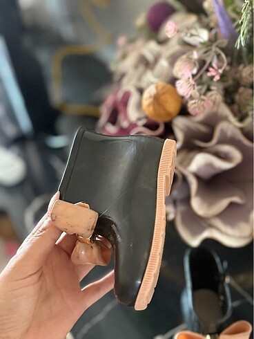 20 Beden siyah Renk Mini melissa kısa bot