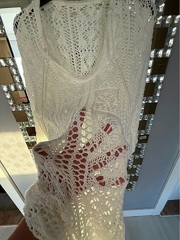 Plaj için triko elbise - Görsel 7