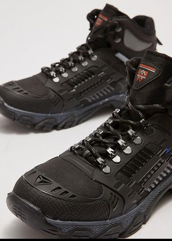 Steps 42 numara Kamuflaj Desenli Siyah  Erkek trekking Bot - Görsel 5