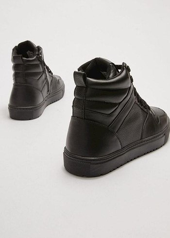 Gri Siyah Erkek Street Style Sneakers 44 numara... - Görsel 4