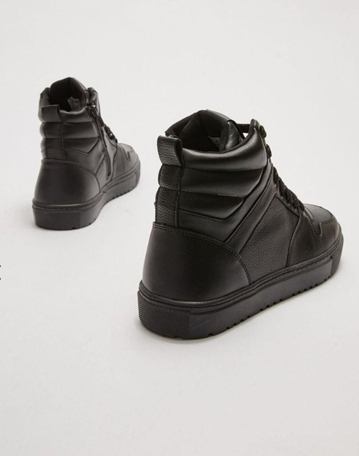 Gri Siyah Erkek Street Style Sneakers 44 numara... - Görsel 4