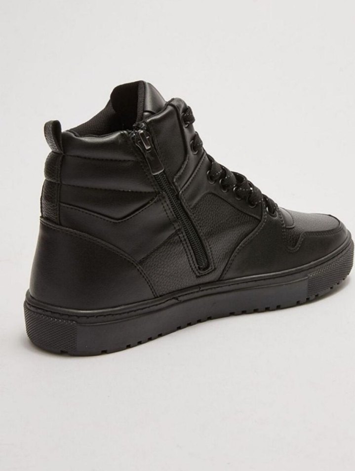 Gri Siyah Erkek Street Style Sneakers 44 numara... - Görsel 5