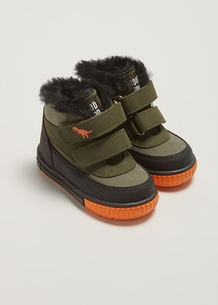 STEPS orjinal kışlık cırt cırtlı astarlı kışlık çocuk botu 22 nu - Görsel 2