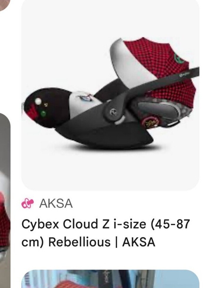 Cybex cloud z i - size (45-87 cm ) Rebellious çocuk puset 0-13 k - Görsel 5