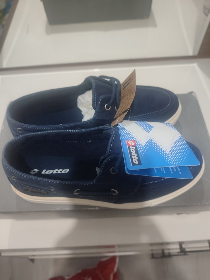 Mavi Street Wear Ayakkabı 37 numara Lotto orjinal üründür - Görsel 2