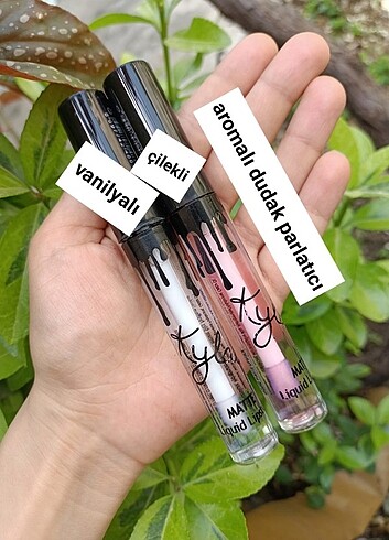 Aromalı Lip gloss