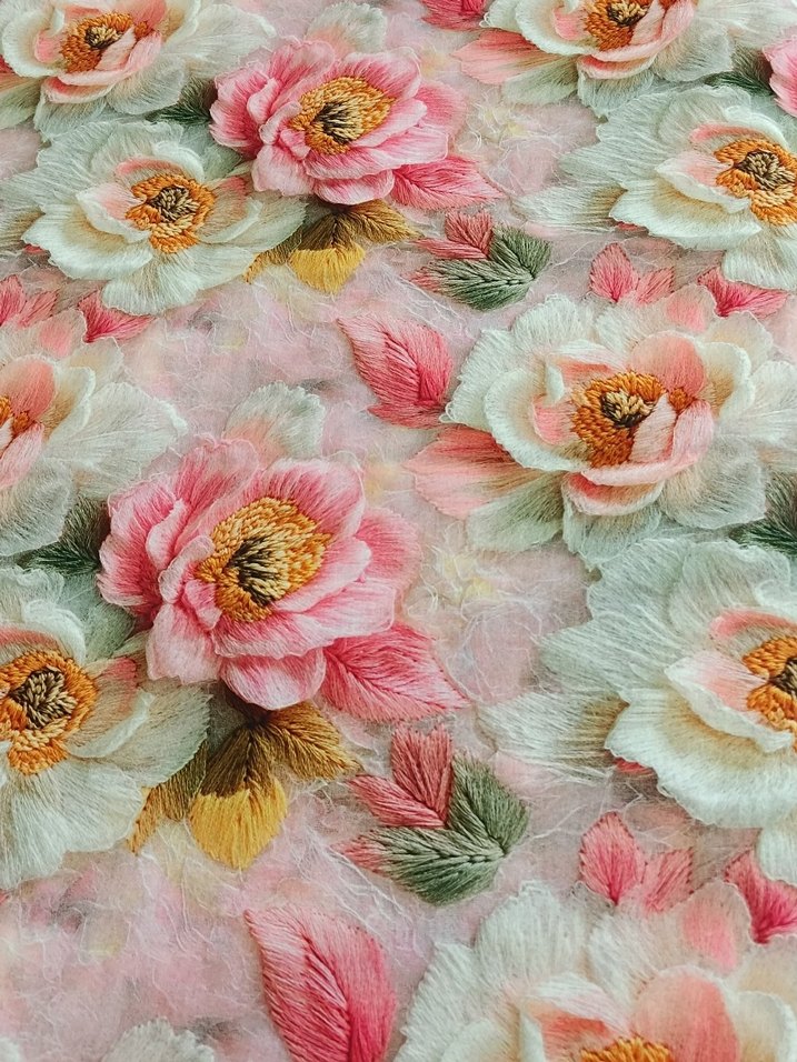 Nevresimlik kumaş 3 boyutlu - Görsel 2