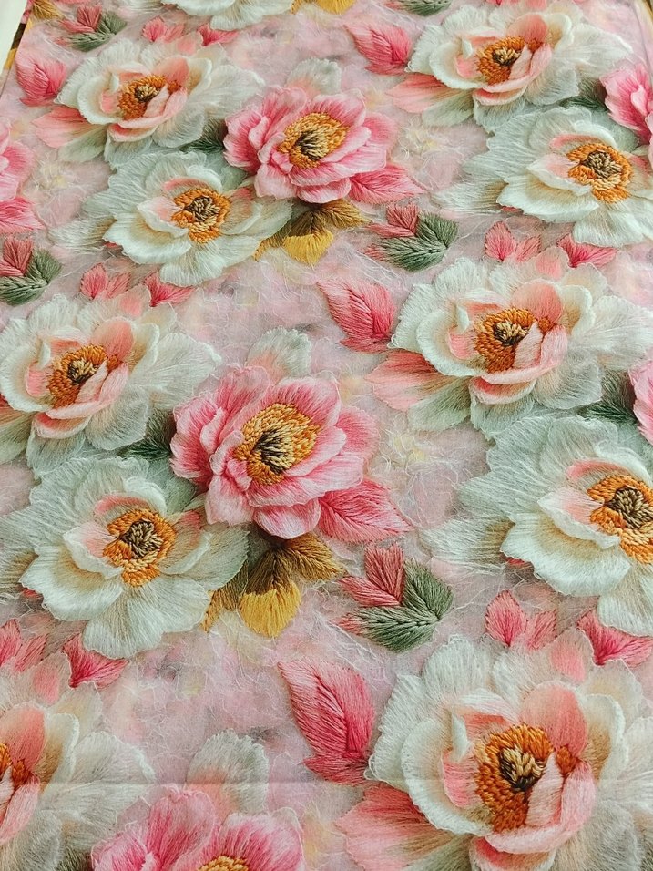 Nevresimlik kumaş 3 boyutlu - Görsel 4